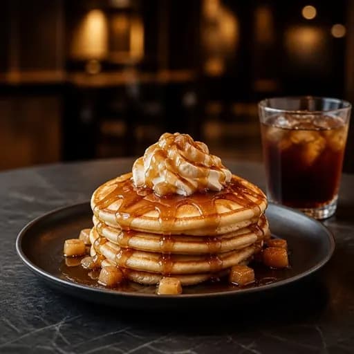 بان كيك كراميل